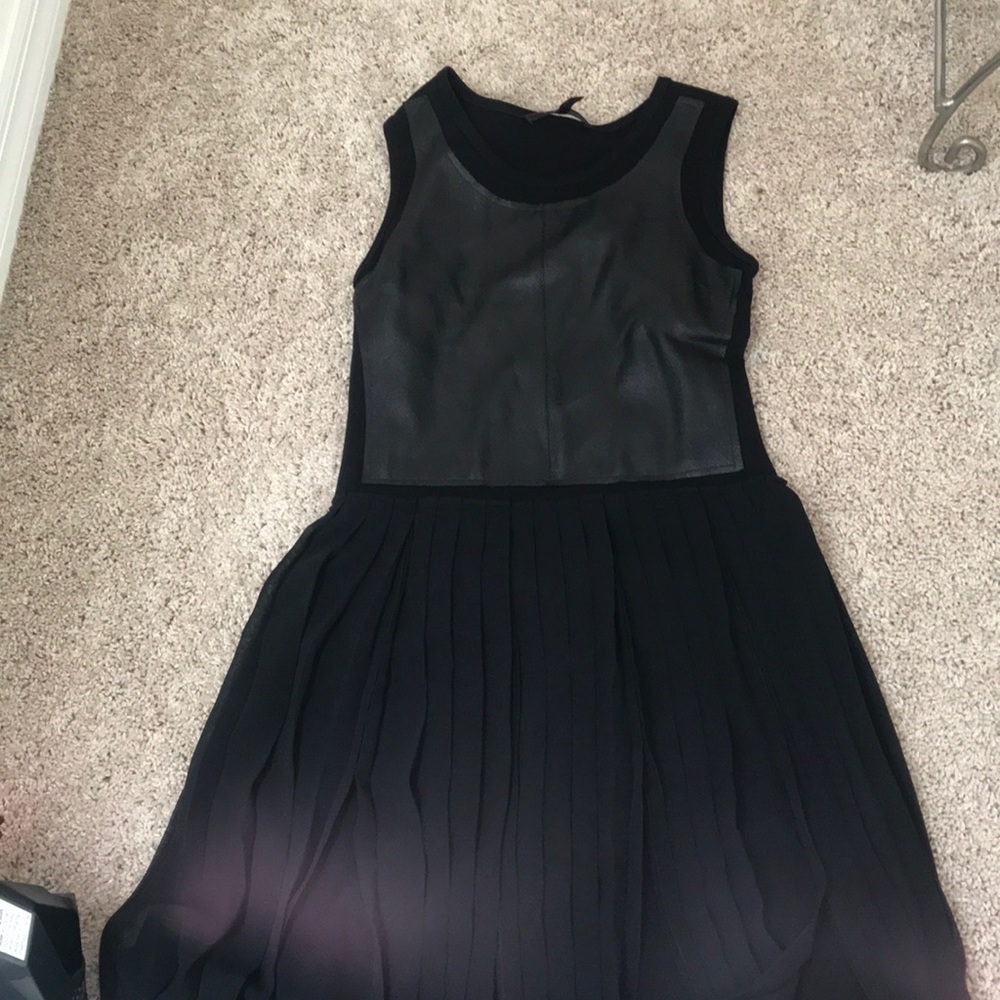 BCBG pleated dress